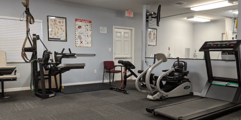 Cardio equipment at back to work physical therapy in westchase tampa fl