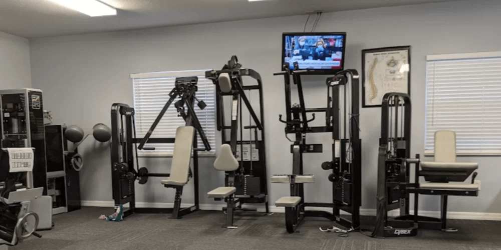 gym equipment at back to work physical therapy in westchase tampa fl