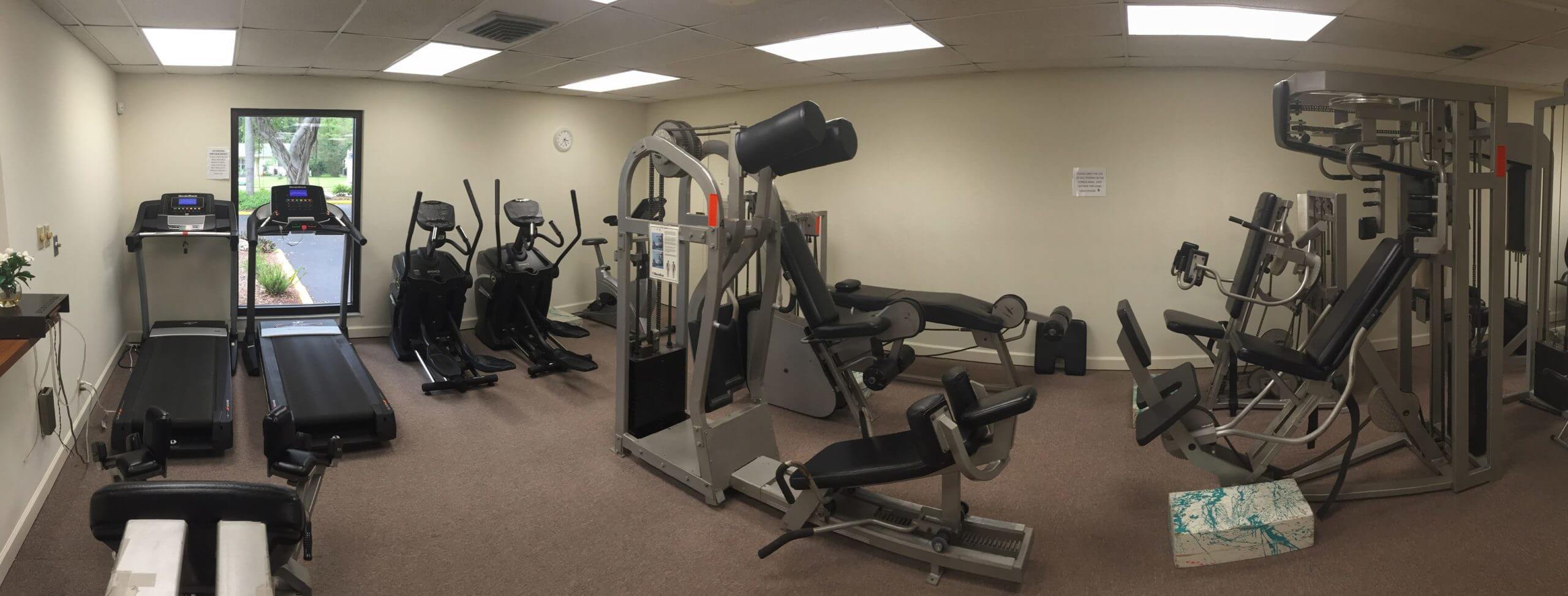 allcare physical therapy and fitness gym area