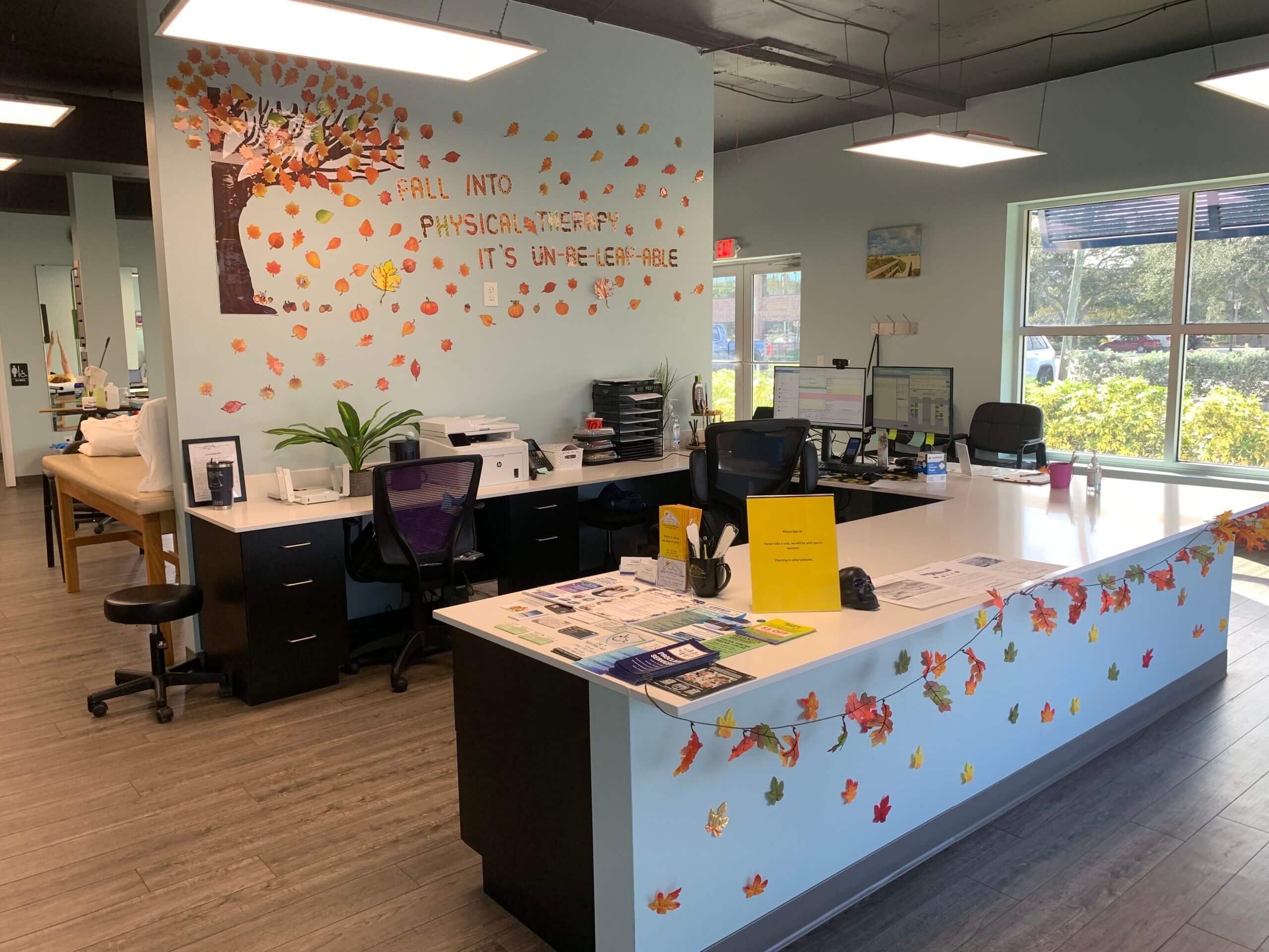 front desk physical therapy