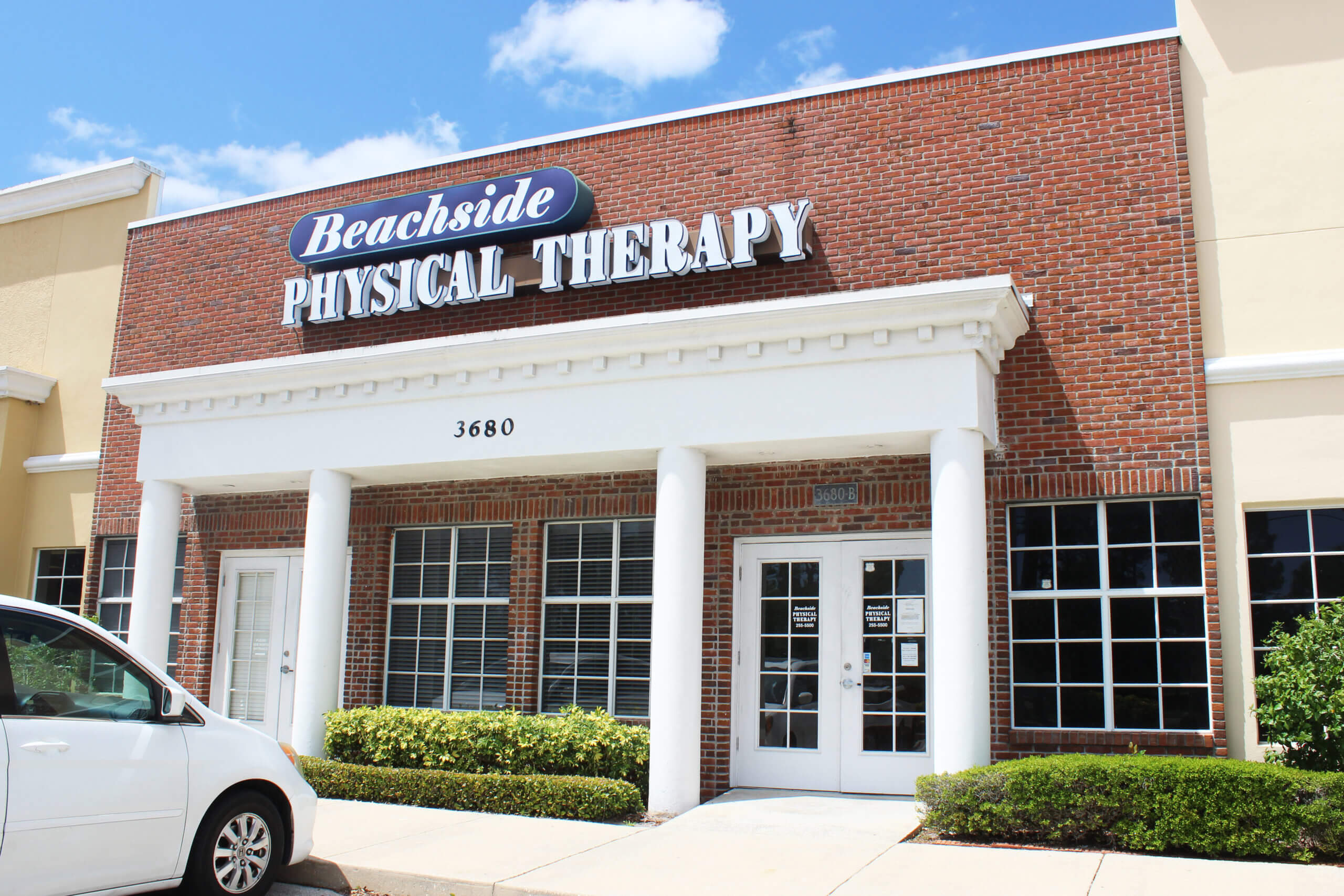 beachside physical therapy in melbourne fl entrance