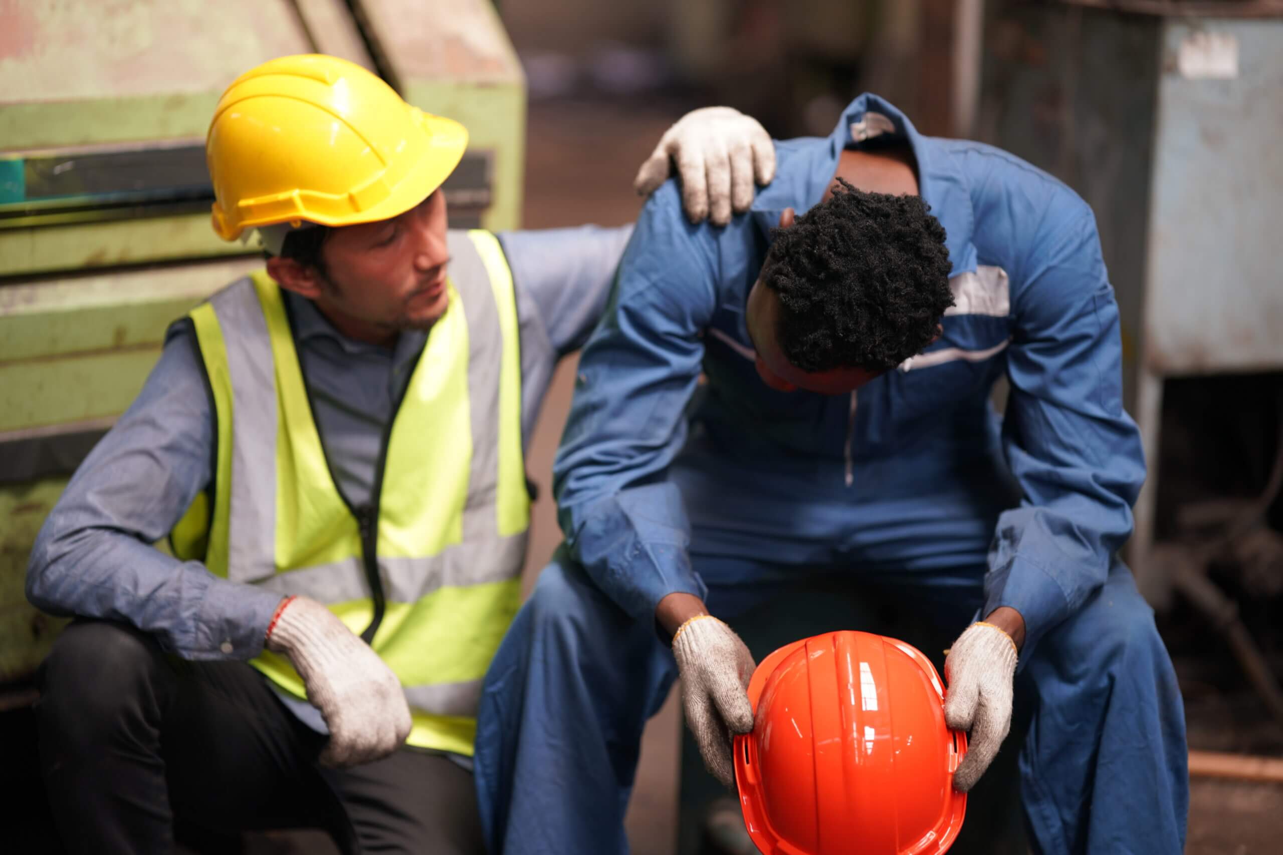 workers with injuries